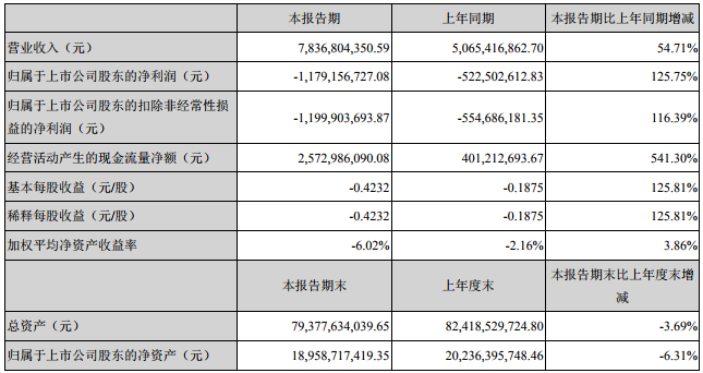 鹽湖股份主要會計數據和財務指標 鹽湖股份主要會計數據和財務指標