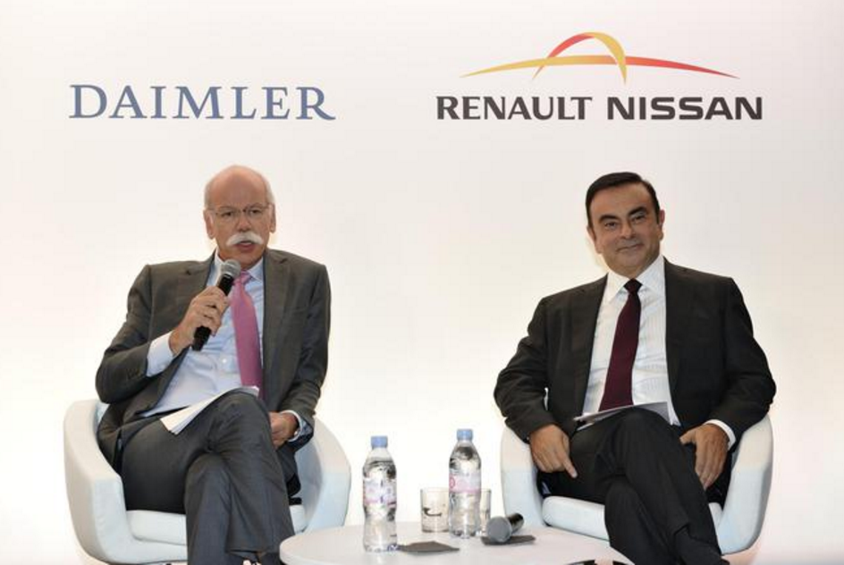 雷諾日產與戴姆勒考慮開發合作電池和自動駕駛技術 雷諾日產與戴姆勒考慮開發合作電池和自動駕駛技術