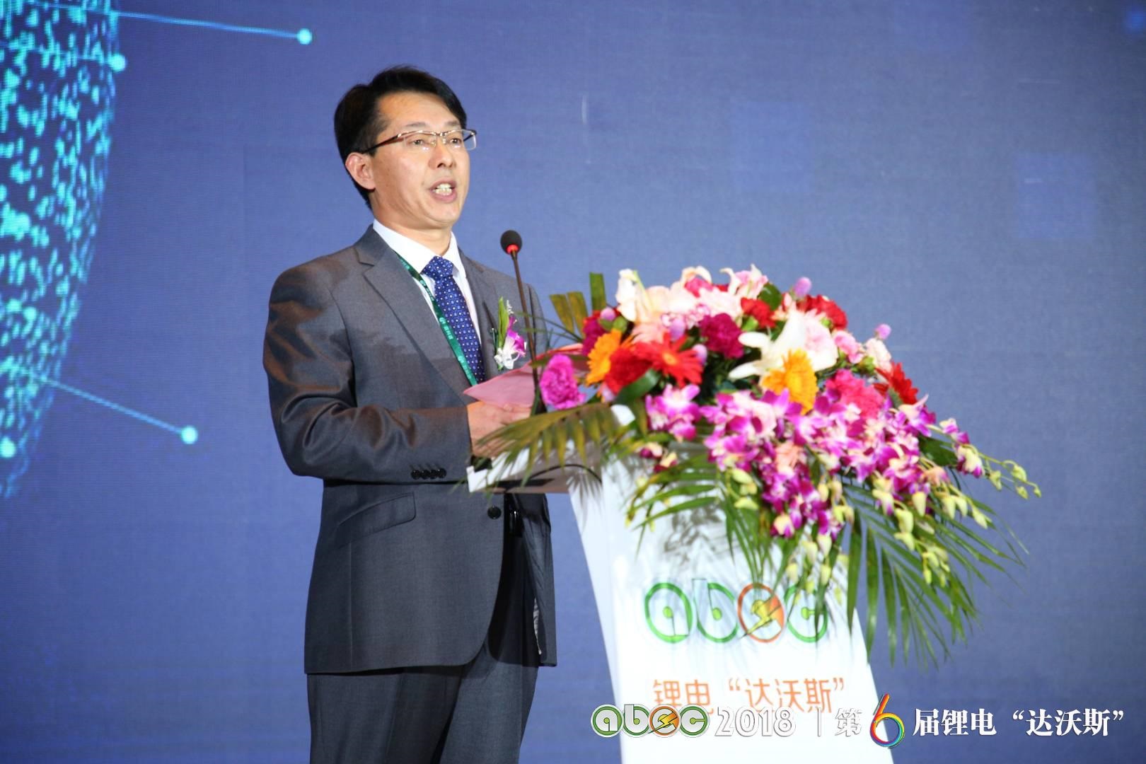 電池百人會(huì)理事長(zhǎng)于清教