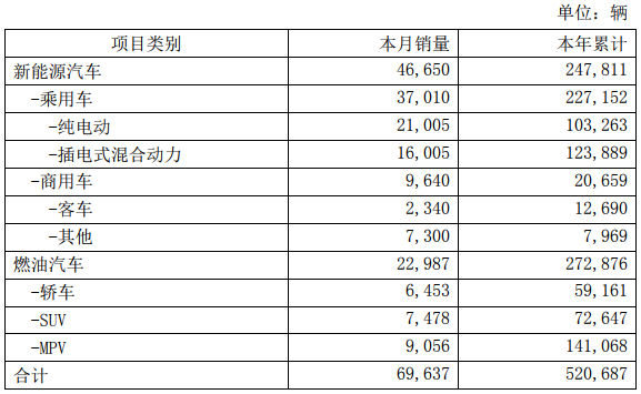 比亞迪去年新能源車銷售24.78萬輛 電池裝機總量約13.37GWh 比亞迪去年新能源車銷售24.78萬輛 電池裝機總量約13.37GWh