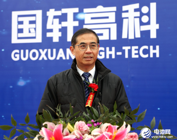 國軒高科工程研究總院院長蔡毅介紹國軒高科包河項目相關情況