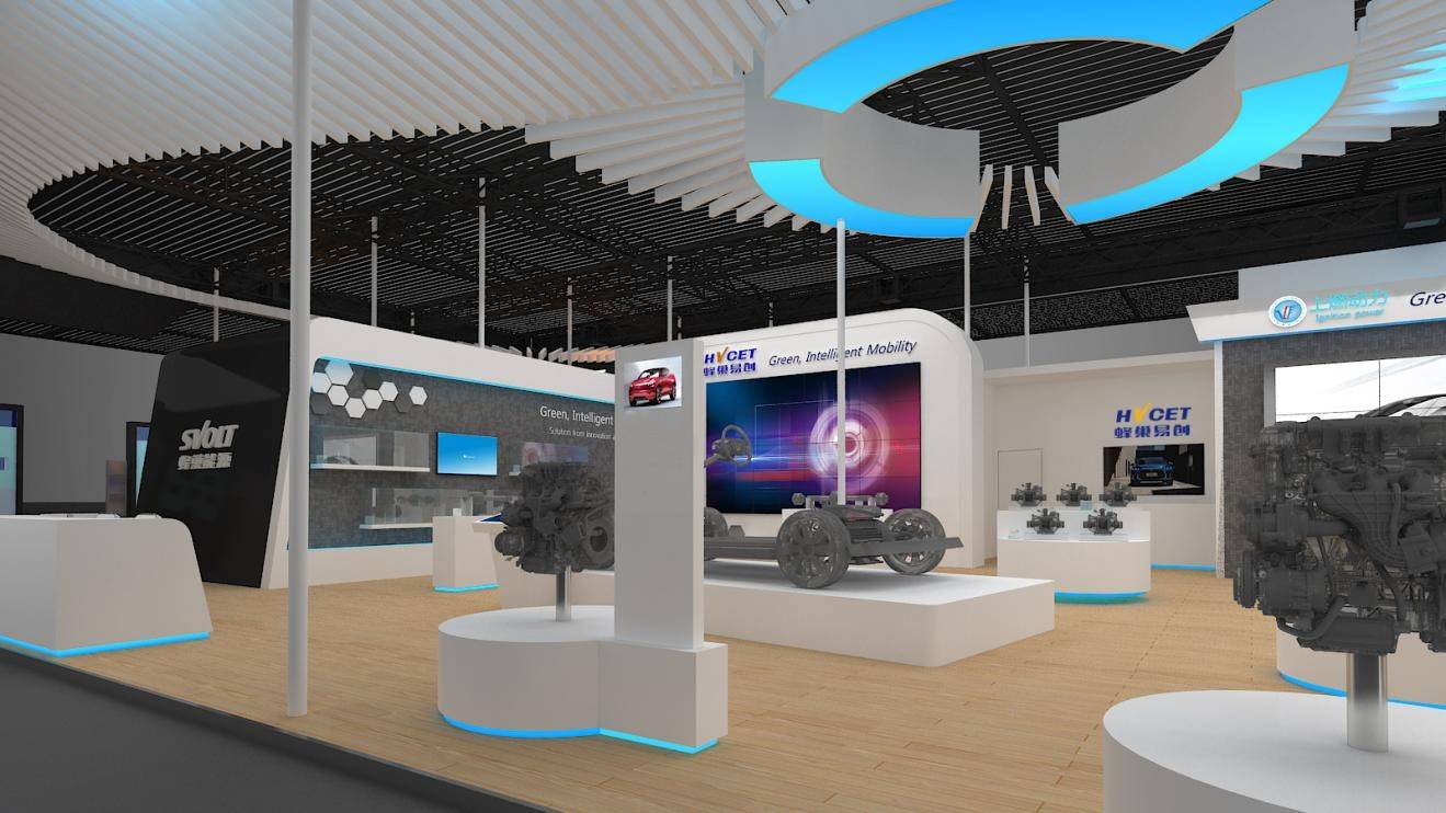 蜂巢易創、蜂巢能源、未勢能源、上燃動力聯合展臺 蜂巢易創、蜂巢能源、未勢能源、上燃動力聯合展臺