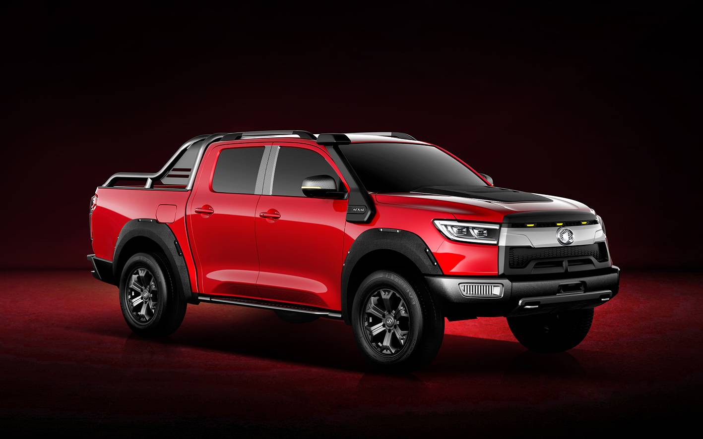 基于全新平臺打造的長城高端皮卡 基于全新平臺打造的長城高端皮卡