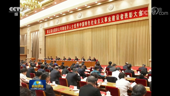 推動高質量發展 比亞迪王傳福獲頒非公經濟優秀建設者 推動高質量發展 比亞迪王傳福獲頒非公經濟優秀建設者