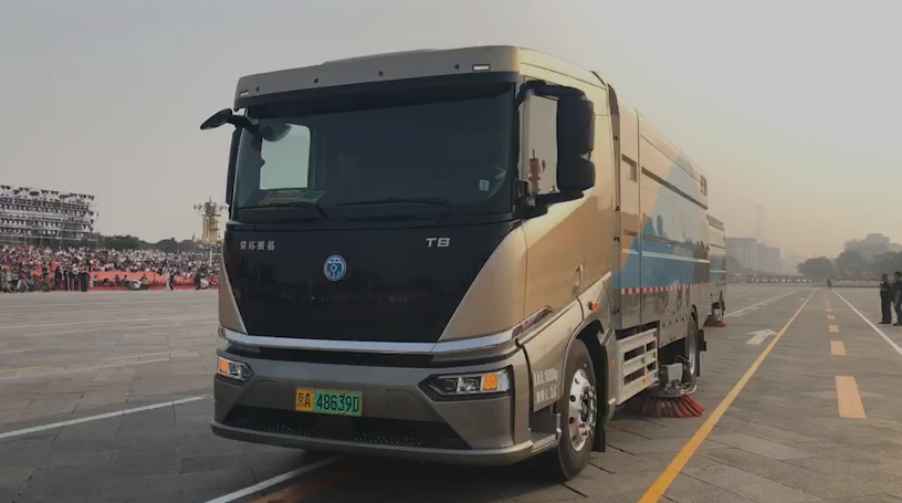 T8純電動洗掃車 圖片來源:企業(yè)供圖 T8純電動洗掃車 圖片來源:企業(yè)供圖