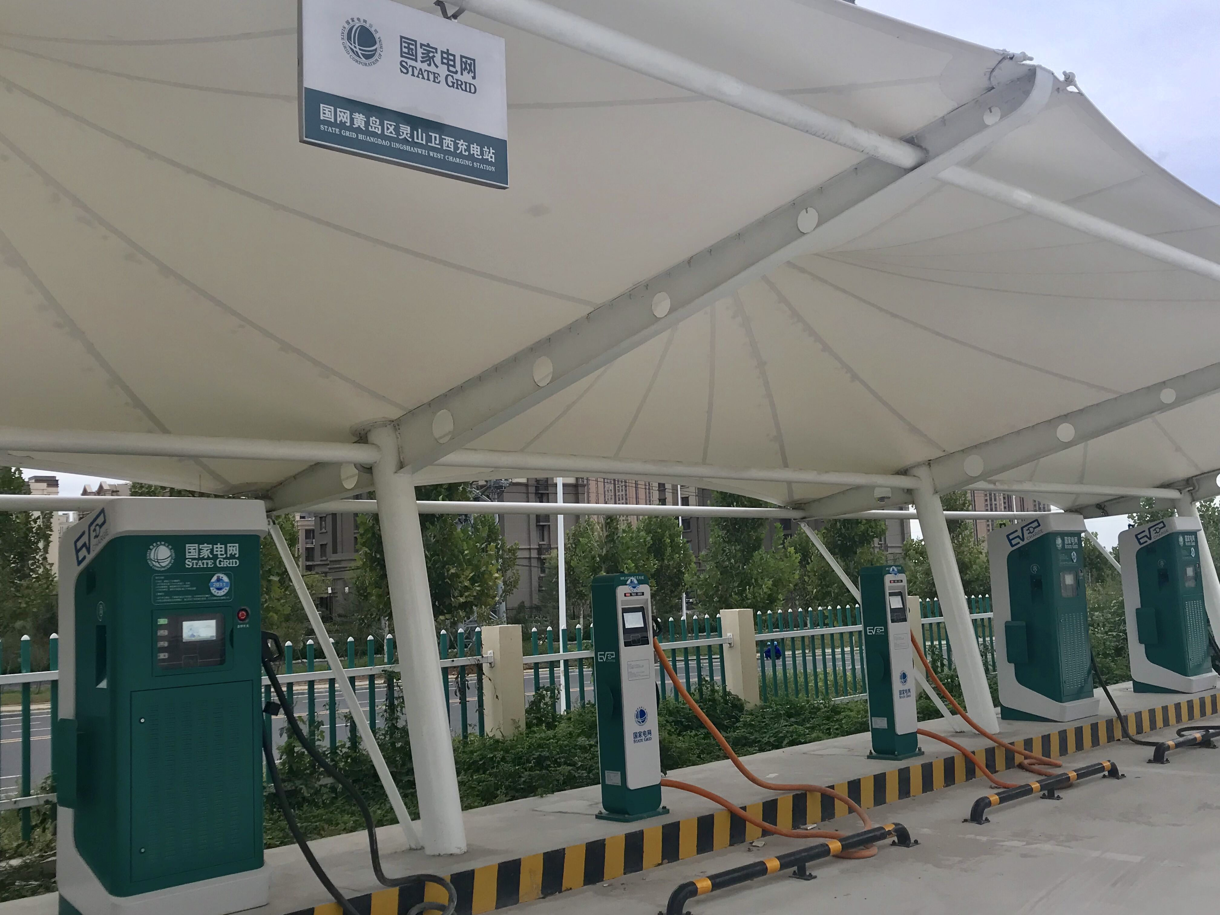 國家電網青島西海岸新區靈山衛所充電樁 國家電網青島西海岸新區靈山衛所充電樁