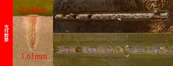 光纖焊接-紫銅外觀及金相圖 光纖焊接-紫銅外觀及金相圖