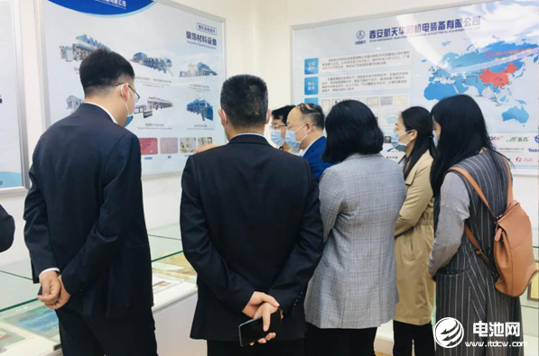 中國(guó)電池新能源產(chǎn)業(yè)鏈調(diào)研團(tuán)參觀調(diào)研航天華陽