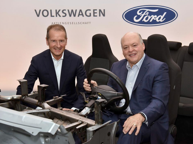 大眾福特推進電動車和自動駕駛合作分擔成本 預計6月底達成最終協議 大眾福特推進電動車和自動駕駛合作分擔成本 預計6月底達成最終協議