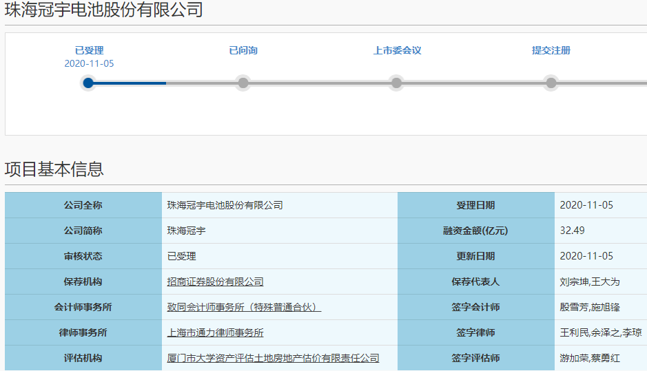 珠海冠宇 珠海冠宇