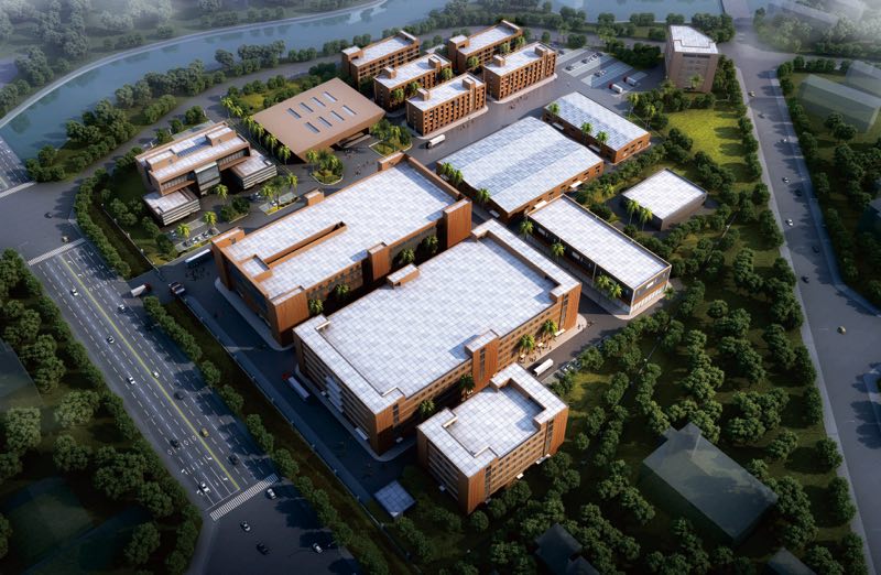 惠州豪鵬工業園俯瞰圖 惠州豪鵬工業園俯瞰圖