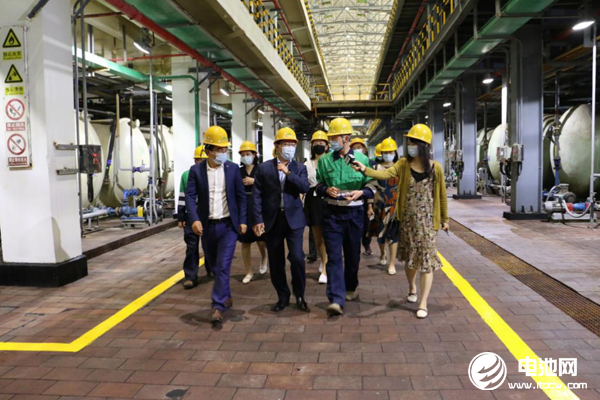 電池百人會理事長于清教一行調研金川集團 電池百人會理事長于清教一行調研金川集團