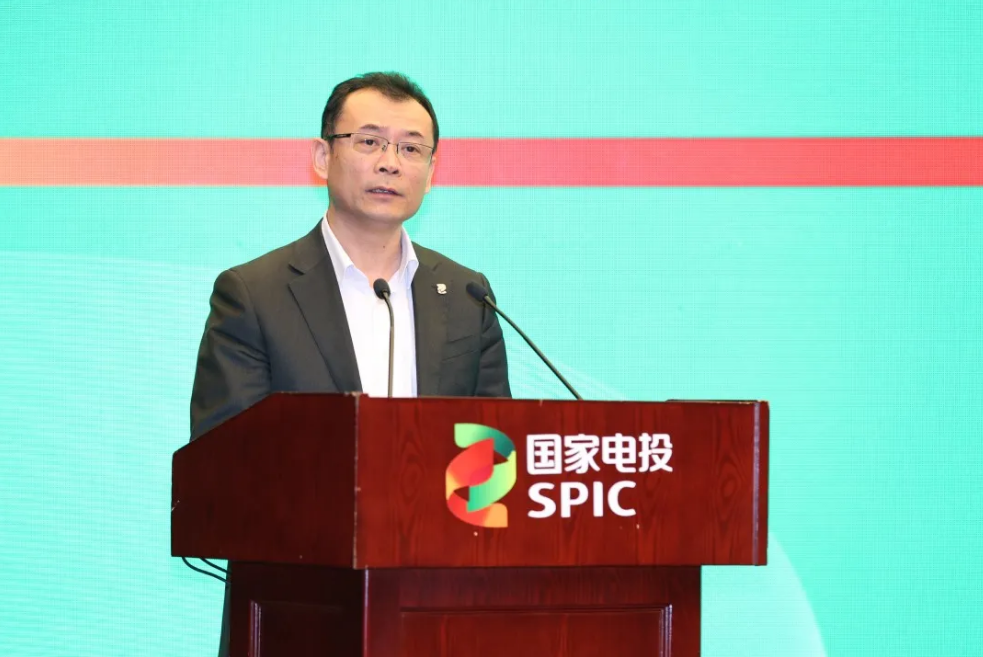國家電投黨組副書記、董事祖斌 圖片來源：國家電投