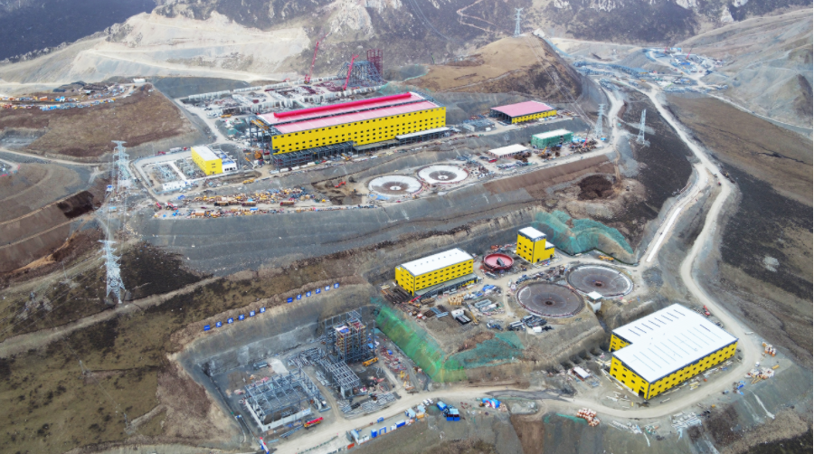 玉龍銅礦 圖片來源：西部礦業官網