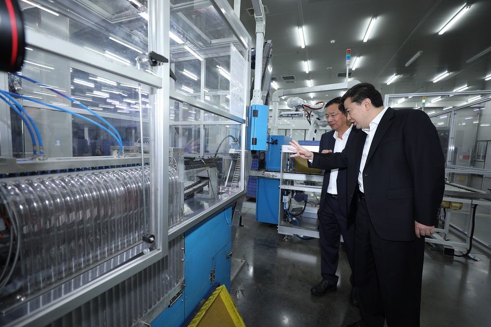 綿陽鋰電項目正式投產