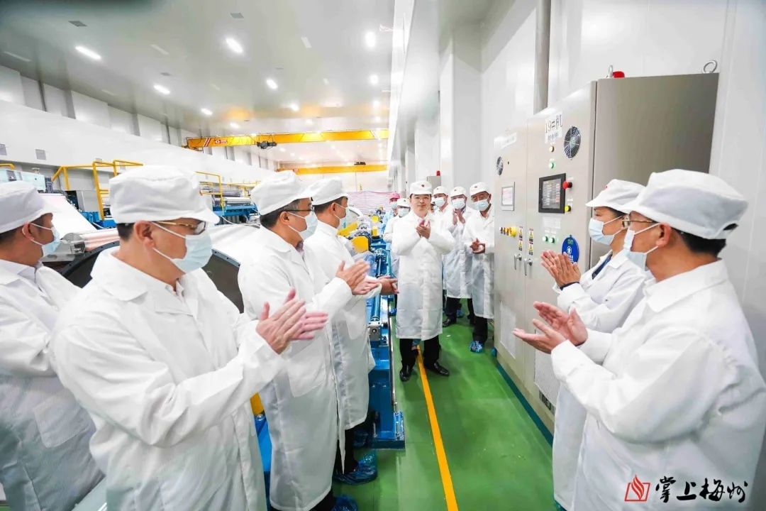 嘉元科技白渡基地一期1.5萬噸高性能銅箔項目二號車間正式投產(chǎn) 嘉元科技白渡基地一期1.5萬噸高性能銅箔項目二號車間正式投產(chǎn)