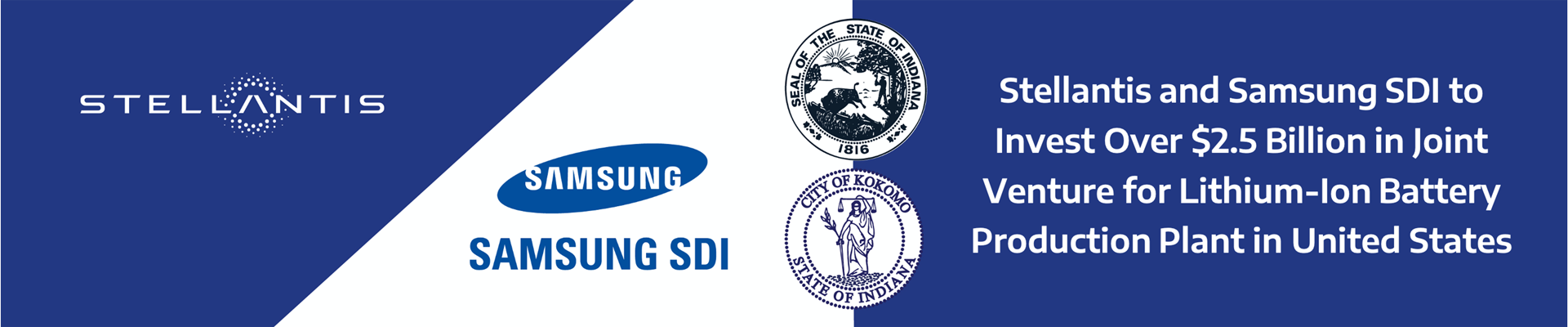 三星SDI擬與Stellantis投25億美元擴產動力電池 三星SDI擬與Stellantis投25億美元擴產動力電池