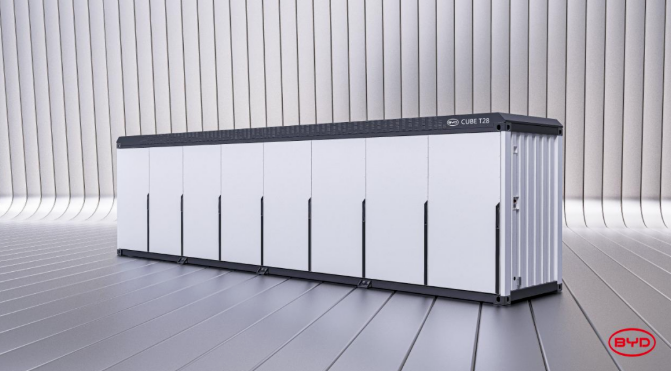 比亞迪電網級儲能產品BYD CUBE T28 比亞迪電網級儲能產品BYD CUBE T28