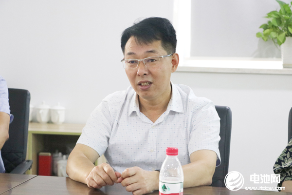 中關(guān)村新型電池技術(shù)創(chuàng)新聯(lián)盟秘書(shū)長(zhǎng)于清教一行參觀調(diào)研金保利