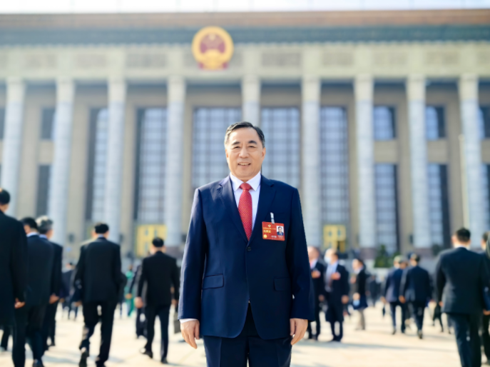 全國政協委員、中國能源建設集團黨委書記、董事長宋海良  圖片來源：中國能建