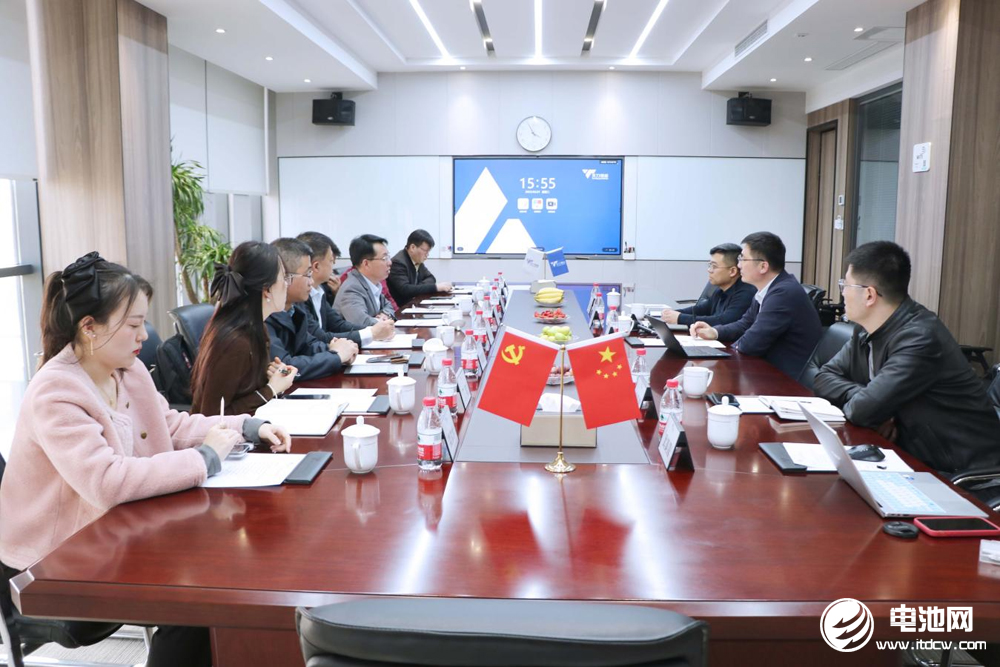 中國電池新能源產業鏈調研團一行參觀考察天力鋰能 中國電池新能源產業鏈調研團一行參觀考察天力鋰能