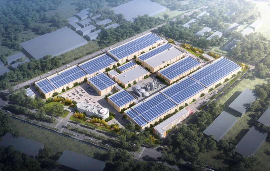 億緯鋰能成都項目效果圖