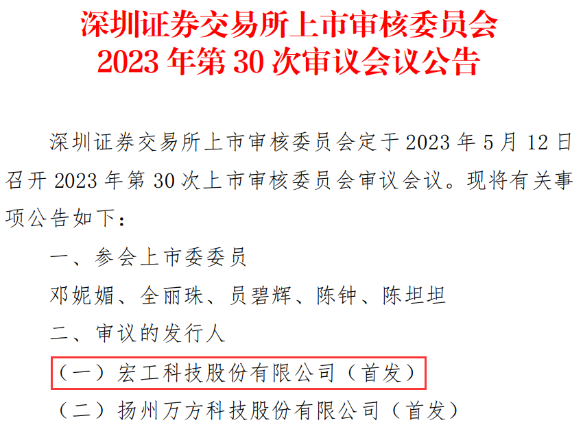 宏工科技股份有限公司