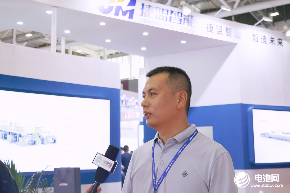 廣東捷盟智能裝備有限公司董事長焦軍峰