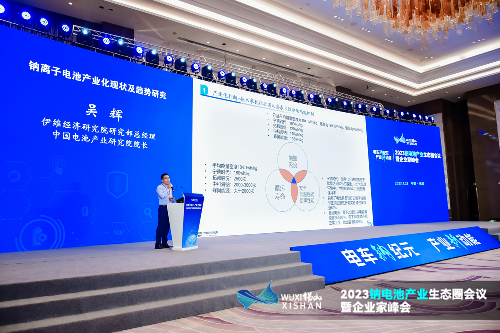 2023鈉電池產業(yè)生態(tài)圈會議暨企業(yè)家峰會現(xiàn)場