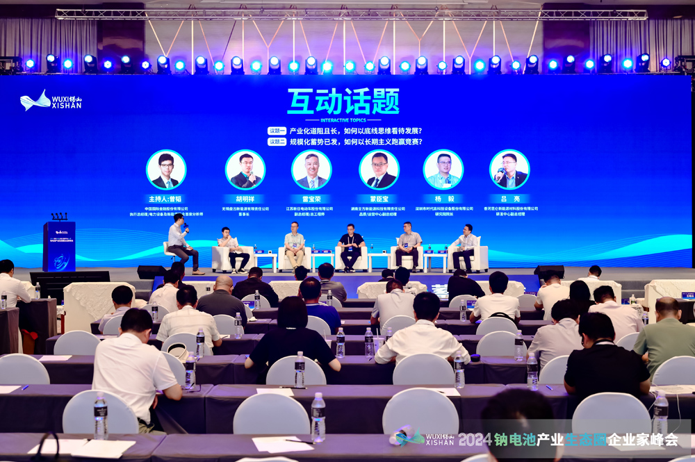 2024中國（無錫）鈉電池產業生態圈企業家峰會