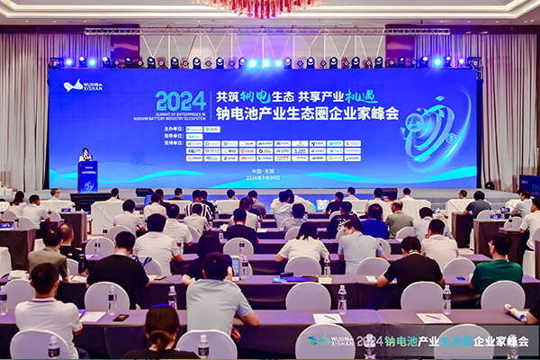 2024中國(無錫)鈉電池產業生態圈企業家峰會現場 2024中國(無錫)鈉電池產業生態圈企業家峰會現場