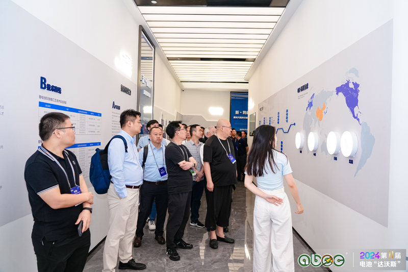 ABEC 2024 | 第11屆中國(廣州)電池新能源產(chǎn)業(yè)國際高峰論壇與會嘉賓參觀考察捷盟智能 ABEC 2024 | 第11屆中國(廣州)電池新能源產(chǎn)業(yè)國際高峰論壇與會嘉賓參觀考察捷盟智能
