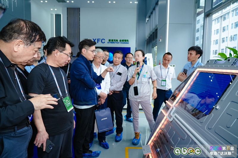 ABEC 2024 | 第11屆中國(廣州)電池新能源產(chǎn)業(yè)國際高峰論壇與會嘉賓參觀考察巨灣技研 ABEC 2024 | 第11屆中國(廣州)電池新能源產(chǎn)業(yè)國際高峰論壇與會嘉賓參觀考察巨灣技研