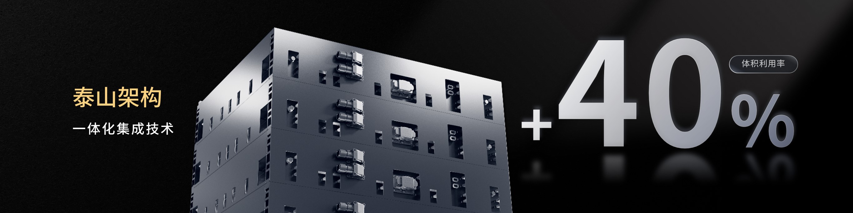 “泰山架構”一體化集成技術 “泰山架構”一體化集成技術