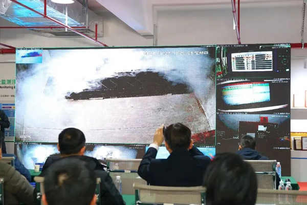 國內(nèi)首次船用動力鋰電池熱失控預(yù)警及火災(zāi)抑制實體效用試驗取得成功